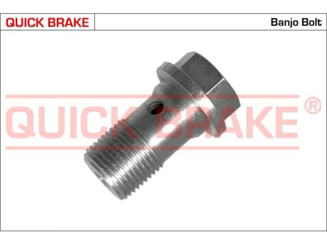 QUICK BRAKE Hohlschraube 312232 Für Bremsrohr, 10 PCs/Pack
Länge [mm]: 29, Gewindemaß: M12x1, Gewindeart: mit Außengewinde, Schlüsselweite: 13, Ergänzungsartikel/Ergänzende Info: für Bremsschläuche
