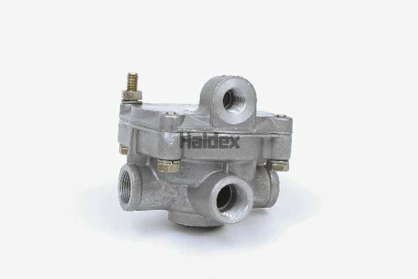 HALDEX Relaisventil 724428 Innengewinde 1 [mm]: M22x1.5, Innengewinde 2 [mm]: M22x1.5, Anschlussgewinde: M16x1.5, Betriebsdruck [bar]: 10, Gewicht[kg]: 0.7