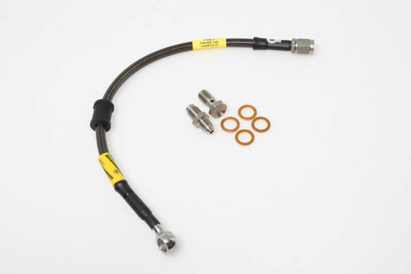 GOODRIDGE Bremsleitung 10642606 Hinten mit rostfreier Anpassung, Kohlenstofffarbe