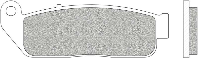 NEWFREN Brake pad for motorcycle 10612967 HD, Road, Sintered, Set to a Brake Disc!