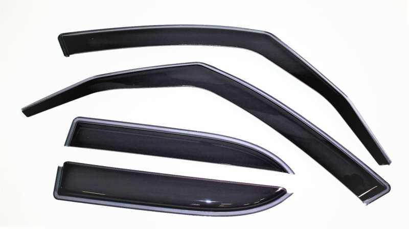 SZATUNA Luftabweiser 698530 Front+Heckset (4 Stcs), Suzuki SX4, Fiat Sedici, 5 Türen, 2006, Fensterrahmen kann in Gummisiegel, nicht klebrig, montiert werden. Geprägte Form. Im Durchschnitt 7 cm breit. Es geht durch die gesamte Länge des Fensterrahmens. Transparente Rauchfarbe. Boxinhalt: 1 Set (vorne+hinterher) Luftabweiser, Zeichnungsanweisungen, Befestigungselemente.