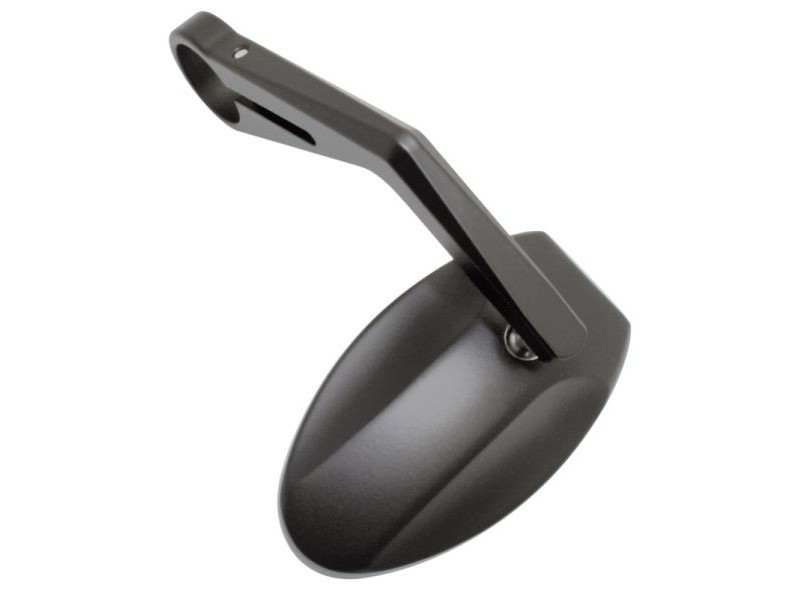 HIGHWAY HAWK Rückspiegel Motorräder 10646389 Ferrera, Regierungsende, schwarz, links/rechts, 1PCS, 22/25mm Regierung 1.