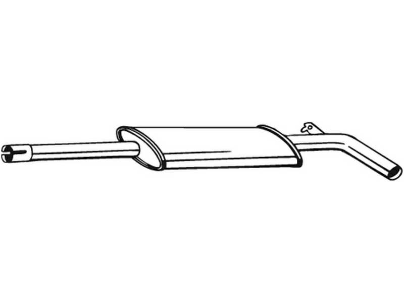BOSAL Auspufftopf 552077 mittlere
zusätzlich benötigte Artikel siehe Zubehörliste: