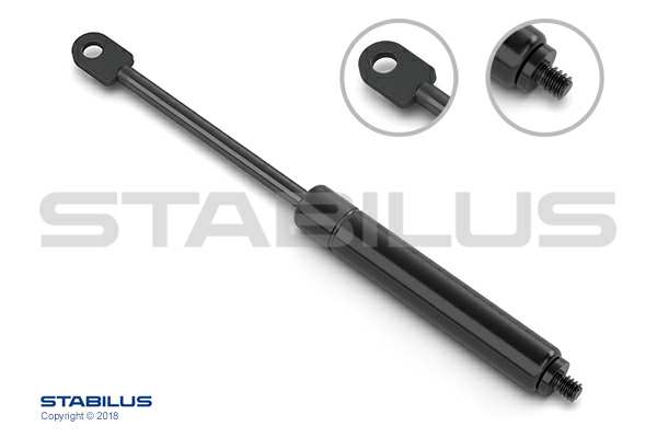 STABILUS Gasfeder 155944 Länge [mm]: 181,5, Hub [mm]: 61