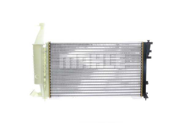 BEHR HELLA SERVICE Radiator 11045894 Radiator type: Mechanically jointed cooling fins, Core Length [mm]: 610, Core Width [mm]: 377, Core Depth [mm]: 23, Water Tank Material (radiator): Plastic, Supplementary Article/Supplementary Info: with accessories, Supplementary Article/Info 2: with clip, with quick couplers, with screw, Transmission Type: Manual Transmission 1.