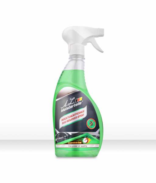 A.Z. MEISTERTEILE Insektenentferner 11039956 Pumpe, 500 ml, Az A.Z. Meisterteile Insekten-Entferner-Spray ist ein hervorragender Reiniger für Glas-, Metall- und Kunststoffoberflächen von festsitzenden Insekten und anderen hartnäckigen Verschmutzungen. Die zu reinigende Fläche einsprühen, nach 2-3 Minuten den gelösten Schmutz mit einem Schwamm abwischen und abschließend mit reichlich Wasser nachspülen.
Kann aus Gründen der Qualitätssicherung nicht zurückgenommen werden!