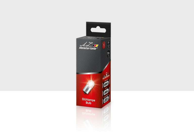 A.Z. MEISTERTEILE Glühlampe 11051766 R10W. 24 V. 10 W. BA15s. weiß. 10 Stück
Spannung [V]: 24, Nennleistung [W]: 10, Lampenart: R10W, Kugellampe, Sockelausführung Glühlampe: BA15s
Kann aus Gründen der Qualitätssicherung nicht zurückgenommen werden!