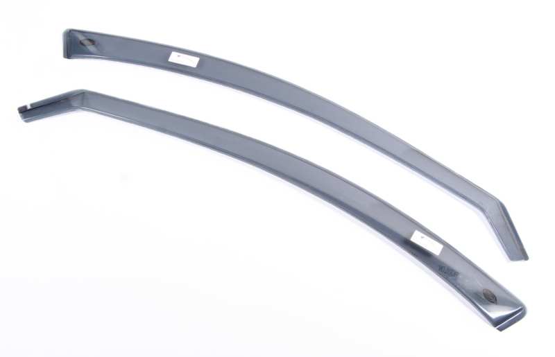 SZATUNA Luftabweiser 698477 Erstes Paar, Chevrolet Captiva, Opel Antara, 5 Türen, 2007, Fensterrahmen, Nicht-Kleber. Geprägte Form. Im Durchschnitt 7 cm breit. Es geht durch die gesamte Länge des Fensterrahmens. Transparente Rauchfarbe. Boxinhalte: 1 Erstes Luftdeflektoren, Zeichnungsanweisungen, Befestigungselemente: 2 PCS U -Profil.