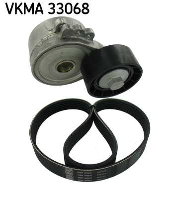 SKF Keilrippenriemensatz 779661 Spannrollensatz
Länge [mm]: 872, Breite [mm]: 21,36, Riemenmaterial: EPDM (Ethylen-Propylen-Dien-Kautschuk), Rippenanzahl: 6
