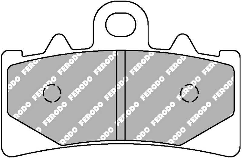 FERODO Brake pad for motorcycle 11148572 