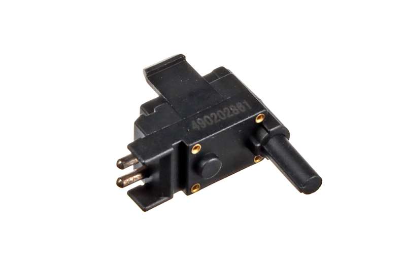 A.Z. MEISTERTEILE Schalter. Rückfahrleuchte 10418919 Durchmesser [mm]: 2,5, Farbe: schwarz, Betriebsart: elektrisch, mechanisch, Montageart: geclipst, Anzahl der Steckkontakte: 2, Nennspannung [V]: 12 1.