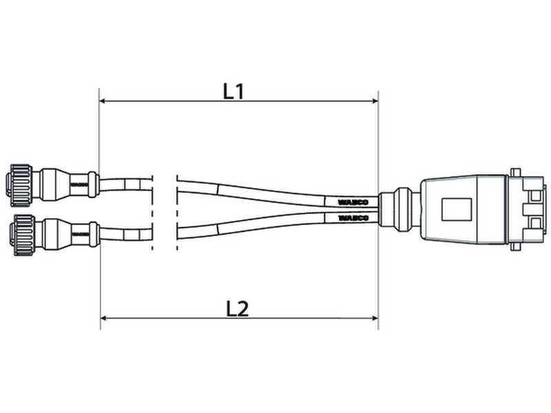 WABCO Verbindungskabel 10845071 