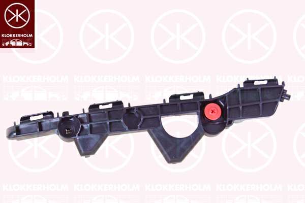 KLOKKERHOLM Halter, Stoßfänger 11239905 Einbauseite: hinten rechts, Material: Kunststoff