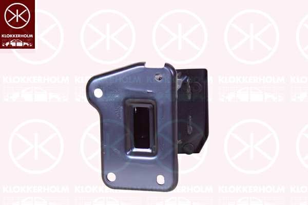 KLOKKERHOLM Halter, Stoßfänger 11239900 Einbauseite: vorne links, Material: Metall