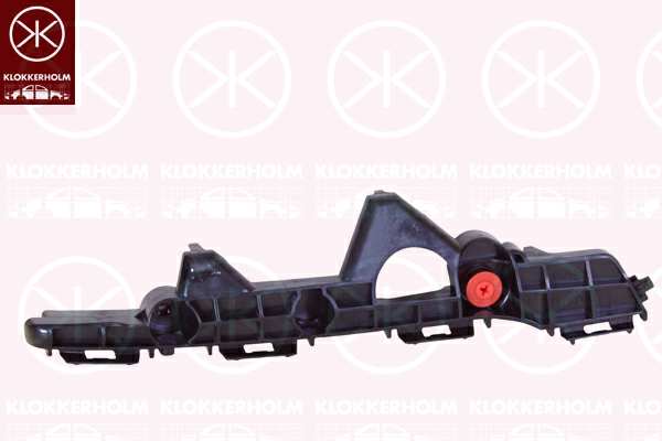 KLOKKERHOLM Halter, Stoßfänger 11239904 Einbauseite: hinten links, Material: Kunststoff