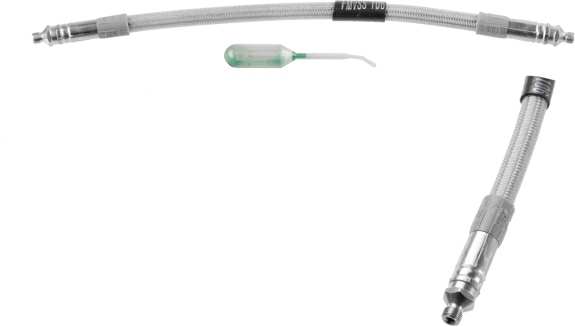 TRW Bremsleitung (montierbar) 204652 Durchscheinend
Ergänzungsartikel/Ergänzende Info 2: Stahlflex, Oberfläche: kunststoffummantelt, Farbe: transparent, Länge [cm]: 21
