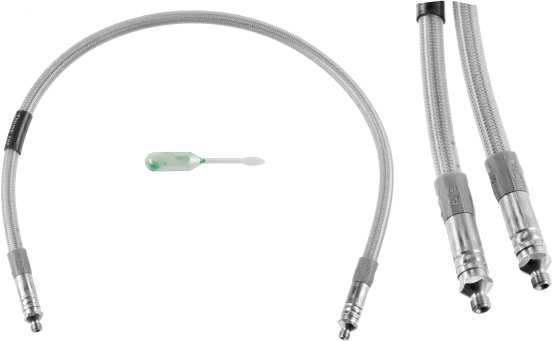 TRW Bremsleitung (montierbar) 204676 Durchscheinend
Ergänzungsartikel/Ergänzende Info 2: Stahlflex, Oberfläche: kunststoffummantelt, Farbe: transparent, Länge [cm]: 45