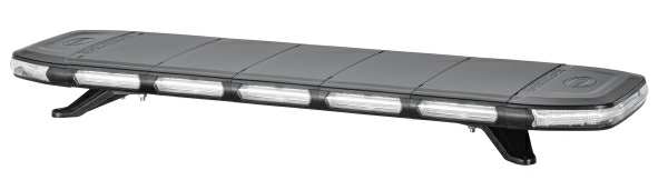 HELLA Signalsystem, Einsatzfahrzeug 11300046 Spannung [V]: 12, 24, Lampenart: LED, Leuchten-Bauart: LED, Montageart: Anbau, geschraubt, Leuchtefunktion: mit blitzendem Warnsignal, Lichtfarbe: gelb (amber), Länge [mm]: 1067, Höhe [mm]: 52, Bauhöhe [mm]: 97, Breite [mm]: 269, Schutzart (IP-Code): IPX9K, IP6K4K, erfüllt ECE-Norm: R65, R148, R10, Temperaturbereich von [°C]: -40, Temperaturbereich bis [°C]: +65, Lichtscheibenfarbe: glasklar, Gehäusefarbe: schwarz, Steckerausführung: offene Kabelenden, Kabellänge [mm]: 4000, Leistungsaufnahme [W 1.