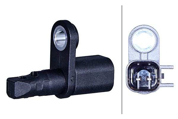 HELLA Raddrehzahlsensor 11298967 Anzahl der Steckkontakte: 2, Sensorart: aktiver Sensor, Montage/Demontage durch Fachpersonal erforderlich!: