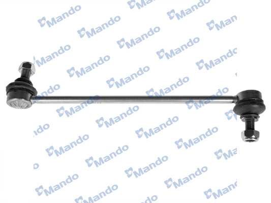 MANDO Stabilisator 11323572 Einbauposition: Vorderachse, beidseitig, Stange/Strebe: Koppelstange, Länge [mm]: 281, Rohrdurchmesser [mm]: 10, Gewindemaß 1: M12x1,25, Gewindemaß 2: M12x1,5