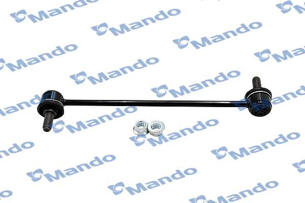 MANDO Stabilisator 11323799 Einbauposition: Vorderachse, beidseitig, Stange/Strebe: Koppelstange, Durchmesser [mm]: 31, Länge [mm]: 283, Rohrdurchmesser [mm]: 9, Gewindemaß: M12XP1,25