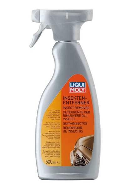 LIQUI-MOLY Insektenentferner 604049 Spray, 500 ml
Gebindeart: Pumpsprühflasche, Inhalt [ml]: 500
Kann aus Gründen der Qualitätssicherung nicht zurückgenommen werden! 1.