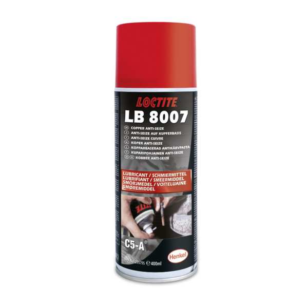 LOCTITE Kupferspray 682765 Loctite LB 8007 (Loctite 8007), Kupfer -haltiges Anti -Dilatator -Spray, 400 ml
Kann aus Gründen der Qualitätssicherung nicht zurückgenommen werden!