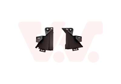 VAN WEZEL Halter, Stoßfänger 11337214 Einbauposition: vorne links, vorne rechts, Stoßstangenausführung: Führungsprofil, nicht für Facelift: