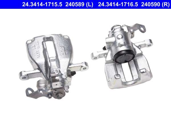 ATE Bremssattel 10097584 Kolbendurchmesser [mm]: 41, Ergänzungsartikel/Ergänzende Info: ohne Halter, Bremssystem: Lucas / TRW 1.