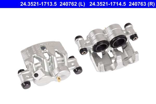 ATE Bremssattel 10472130 Material: Grauguss, Kolbendurchmesser 1 [mm]: 52, Kolbendurchmesser 2 [mm]: 46, Bremssystem: Brembo, Ergänzungsartikel/Ergänzende Info: ohne Halter, MAPP-Code vorhanden: