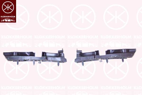 KLOKKERHOLM Halter, Stoßfänger 11353156 Einbauseite: vorne