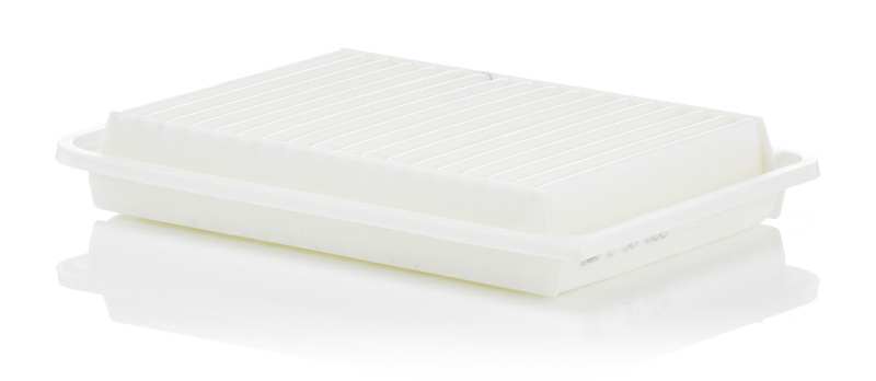 MANN-FILTER Luftfilter 10365380 Länge [mm]: 292, Breite [mm]: 202, Höhe [mm]: 43 
Filterausführung: Filtereinsatz, EU-Produktsicherheitsverordnung (GPSR): IEC 60417-6183 mechanisches Fachwissen erforderlich, Länge [mm]: 292, Breite [mm]: 202, Höhe [mm]: 43