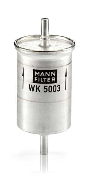 MANN-FILTER Kraftstofffilter 10371565 Höhe [mm]: 136, Einlass-O [mm]: 8, Auslass-O [mm]: 8, Außendurchmesser 1 [mm]: 61 
Filterausführung: Leitungsfilter, EU-Produktsicherheitsverordnung (GPSR): IEC 60417-6183 mechanisches Fachwissen erforderlich, Höhe [mm]: 136, Außendurchmesser [mm]: 55, Einlassdurchmesser [mm]: 8, Auslassdurchmesser [mm]: 8, Außendurchmesser 1 [mm]: 61