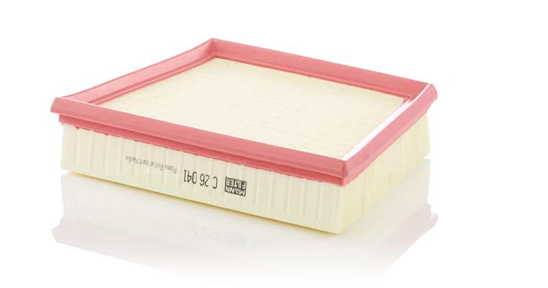 MANN-FILTER Luftfilter 10596189 Filterausführung: Filtereinsatz, EU-Produktsicherheitsverordnung (GPSR): IEC 60417-6183 mechanisches Fachwissen erforderlich, Länge [mm]: 192, Breite [mm]: 256, Höhe [mm]: 50