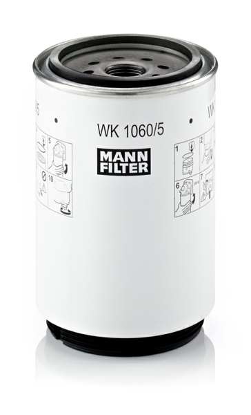 MANN-FILTER Kraftstofffilter 346501/1 Ergänzungsartikel/Ergänzende Info: mit Dichtungen, Höhe [mm]: 156, Gewindemaß: 1-14 UNS, Außendurchmesser [mm]: 108 
Filterausführung: Anschraubfilter, EU-Produktsicherheitsverordnung (GPSR): IEC 60417-6183 mechanisches Fachwissen erforderlich, Ergänzungsartikel/Ergänzende Info: mit Dichtung, Höhe [mm]: 156, Gewindemaß: 1-14 UNS, Außendurchmesser [mm]: 108