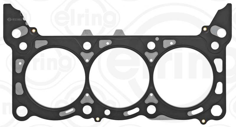 ELRING Zylinderkopfdichtung 11367347 Einbauposition: links, Reparaturstufe: +0,25 mm, Dicke/Stärke [mm]: 1,4, Durchmesser [mm]: 99,7, Dichtungsbauart: Metall-Lagen-Dichtung, Warentarifnummer: 8484100000