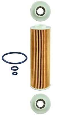 KNECHT Ölfilter 81249/2 Filterausführung: Filtereinsatz, Durchmesser [mm]: 46,3, Höhe [mm]: 156,6, Innendurchmesser 2 [mm]: 22, Innendurchmesser 3 [mm]: 21,5, Ergänzungsartikel/Ergänzende Info: mit Dichtungen 1.