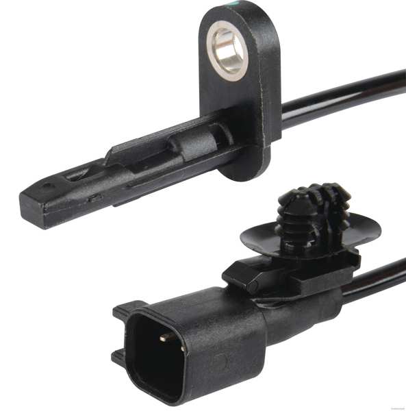 ELPARTS Raddrehzahlsensor 11354457 Kabellänge [mm]: 665, Farbe: schwarz, Anzahl der Steckkontakte: 2 1.