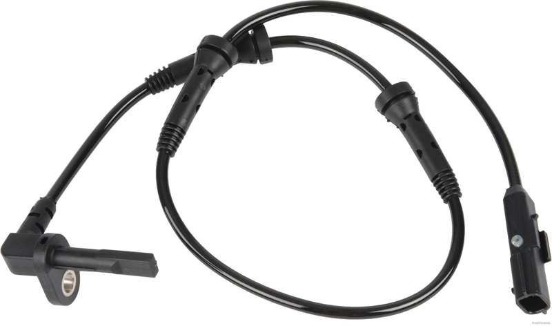 ELPARTS Raddrehzahlsensor 11354479 Einbauposition: Hinterachse links, Hinterachse rechts, Farbe: schwarz, Nennspannung [V]: 12, Anzahl der Steckkontakte: 2, Ergänzungsartikel/Ergänzende Info 2: mit Kabel 1.