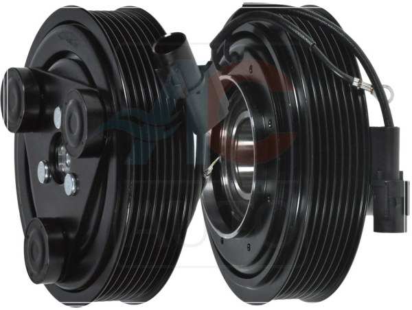 ACAUTO Klimakompressor Magnetkupplung 11429973 Herstellerbeschränkung: HALLA. Kompressor-Identifikation: HS-15. HS-18. Durchmesser 1/2 [mm]: 125. 121. Für Radlagerdurchmesser [mm]: 30. 55. Ausdrücklagerhöhe [mm]: 23
Durchmesser 1/Durchmesser 2 [mm]: 125, 121, für Radlagerdurchmesser [mm]: 30, 55, 23, Herstellereinschränkung: HALLA, HYUNDAI, Steckerausführung-ID: KIA, MITUBISHI, SUZUKI, Kenngröße: V7, Kompressor-ID: HS-18, HS-15, Höhe Ausrücklager [mm]: 23 1.