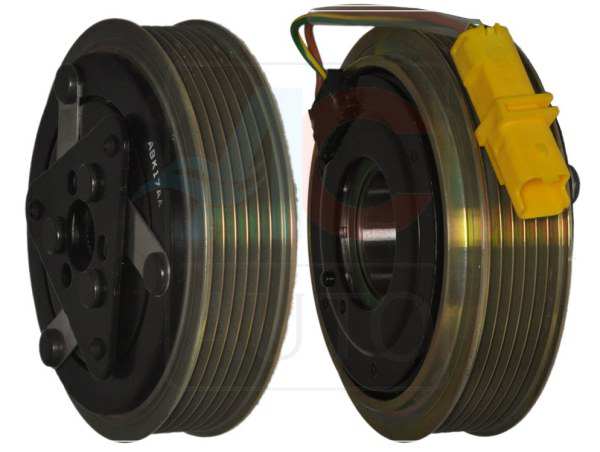 ACAUTO Klimakompressor Magnetkupplung 11430043 Herstellerbeschränkung: SANDEN. Kompressor-Identifikation: SD6C12. SD6V12. SD7H15. SD7V16. Durchmesser 1/2 [mm]: 124. 120. Für Radlagerdurchmesser [mm]: 35. 55. Ausdrücklagerhöhe [mm]: 20
Durchmesser 1/Durchmesser 2 [mm]: 124, 120, für Radlagerdurchmesser [mm]: 35, 55, 20, Herstellereinschränkung: SANDEN, CITROEN, FIAT, LANCIA, PEUGEOT, PSA, MINI, SUZUKI, Steckerausführung-ID: PEUGEOT, CITROEN, PSA, Kenngröße: V6, Kompressor-ID: SD7V16, SD6V12, SD6C12, SD7H15, Höhe Ausrücklager [mm]: 20 1.