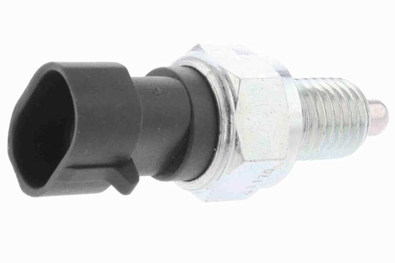 VEMO Schalter. Rückfahrleuchte 10574340 benötigte Stückzahl: 1, Gewindemaß: M12 x 1,5, Betriebsart: elektrisch, mechanisch, Schlüsselweite: 22, Montageart: Steckanschluss, geschraubt, Anzahl der Steckkontakte: 2, Nennspannung [V]: 12, Ergänzungsartikel/Ergänzende Info 2: ohne Kabel, Gehäusefarbe: schwarz, Steckergehäuseform: oval 1.