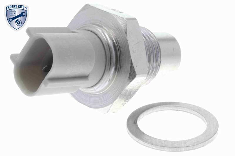 VEMO Schalter. Rückfahrleuchte 10990998 Farbe: grau, Gewindemaß: M18x1,5, Montageart: geschraubt, Anzahl der Steckkontakte: 2, Steckergehäuseform: oval 1.