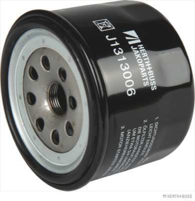 JAKOPARTS Ölfilter 303540 Filterausführung: Anschraubfilter, Höhe [mm]: 80, Außendurchmesser [mm]: 101, Innengewinde [mm]: M20 x 1,5, Farbe: silber, Artikelnummer des empfohlenen Spezialwerkzeuges: J9131003, Ergänzungsartikel/Ergänzende Info 2: mit einem Rücklaufsperrventil