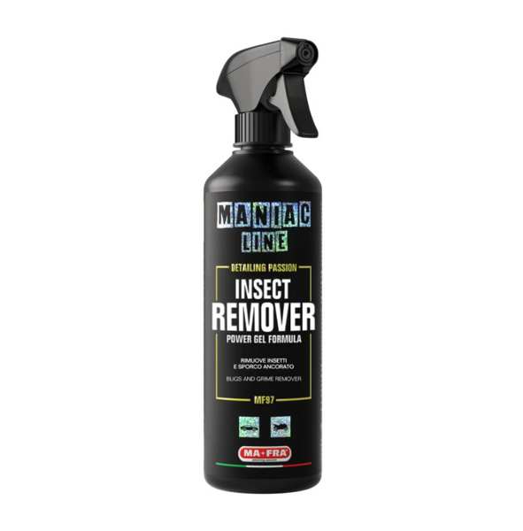 MA-FRA Insektenentferner 11435815 Insektenentferner, 500ml. Mit seiner innovativen Gel-Formel wurde der MANIAC-Insektenentferner speziell zum Auflösen und Entfernen von Insektenspuren entwickelt. Die Gel-Formel ermöglicht ein langsames Trocknen und einen langen Kontakt mit den Insekten, wodurch diese effektiver aufgelöst werden. Anwendbar auf Karosserie, Kunststoffe, Fenster, Spiegel, Chrom, Aluminium usw.
Kann aus Gründen der Qualitätssicherung nicht zurückgenommen werden!
