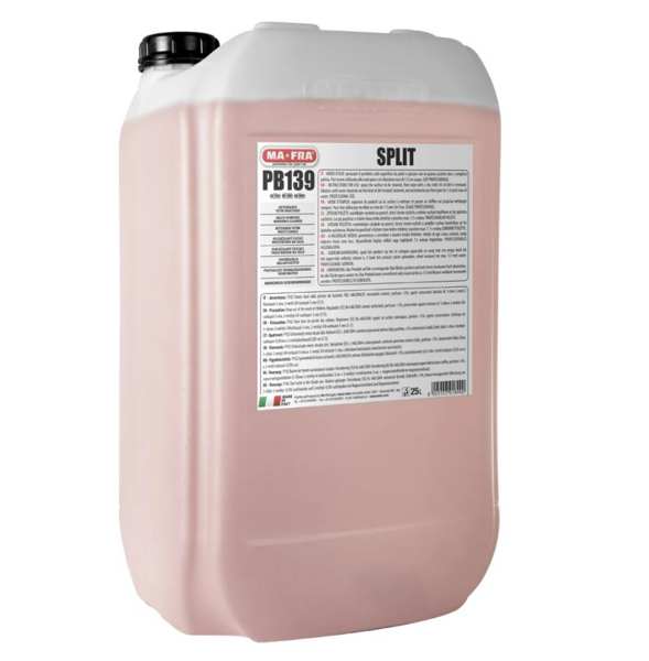 MA-FRA Glasreiniger 11435835 Split - Universeller Reiniger für Glas und glatte Oberflächen, Konzentrat, 25l. Mischungsverhältnis: 1:2-1:3. Modernisierte, auf natürlichen Tensiden basierende Formel. Enthält kein Ammoniak. Trocknet schnell. Kann in geschlossenen und schlecht belüfteten Räumen verwendet werden. Entfernt leicht Nikotin- und Fettschmutz. Glas wird sauber und streifenfrei.
Kann aus Gründen der Qualitätssicherung nicht zurückgenommen werden!