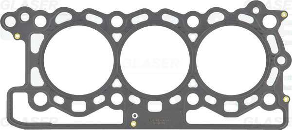 GLASER Zylinderkopfdichtung 467930 Dichtungsbauart: Metall-Lagen-Dichtung, Dicke/Stärke [mm]: 1,32, Durchmesser [mm]: 85, Kerben-/Lochanzahl: 5