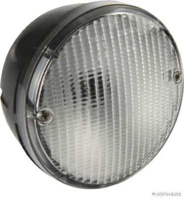 ELPARTS Rückfahrleuchte 10754832 Durchmesser [mm]: 140, Bolzenabstand [mm]: 45, Lichtscheibenfarbe: weiß, Lampenart: P21W, Tiefe [mm]: 80, Bolzendurchmesser [mm]: 6, Spannung [V]: 12, 24, Montageart: Einbau 1.