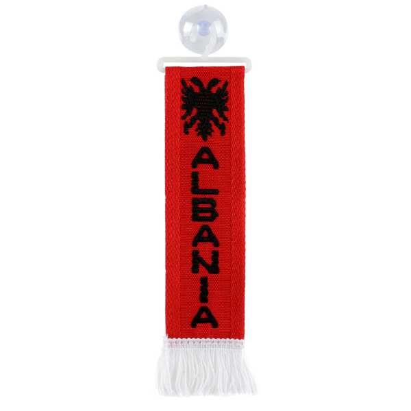 LAMPA Deko-Schal 11440088 ALBANIA Saugnapf-Mini-Schal für die Windschutzscheibe 1.