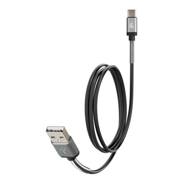 LAMPA USB-Kabel 578763 USB-Typ 100 cm Draht. Schwarz. 1.